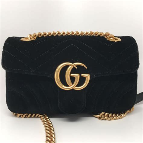 gucci marmont velvet sizes|gucci marmont small price.